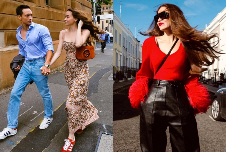 Năm 2022, bà mẹ ba con nâng cấp tủ đồ với hàng loạt kiểu dáng hot nhất, mới nhất từ những nhà mốt đình đám thế giới như Gucci, Hermes, Balenciaga, Bottega Veneta.