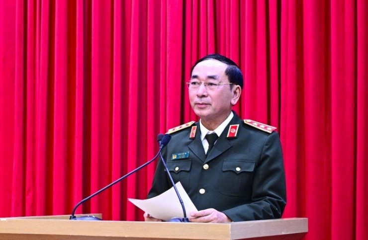 Thứ trưởng Trần Quốc Tỏ phát biểu tại hội nghị. Ảnh: CAND.