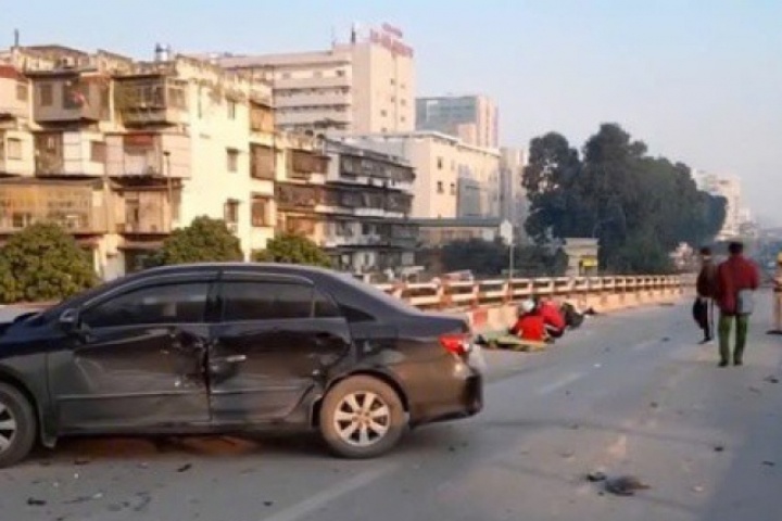 Vụ tai nạn liên hoàn khiến 1 người tử vong trên cầu vượt: Nữ tài xế đạp nhầm chân ga