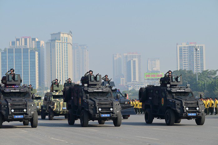 Lễ xuất quân đảm bảo an ninh trật tự phục vụ Đại hội lần thứ XIV của Đảng - 1