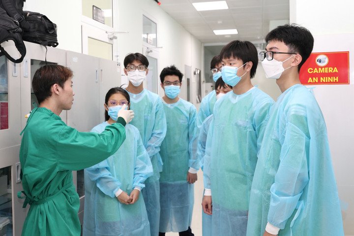 Sinh viên Trường Đại học Y khoa Phạm Ngọc Thạch.