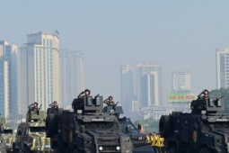 Lễ xuất quân đảm bảo an ninh trật tự phục vụ Đại hội lần thứ XIV của Đảng