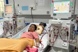 Phát hiện muộn suy thận mạn, nhiều trẻ sống phụ thuộc vào máy lọc máu