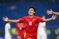 U23 Việt Nam hạ Kyrgyzstan, người hùng Văn Thuận kể phút giây ngỡ mình ghi bàn