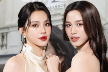 Ảnh sao 10/1: Đỗ Thị Hà 'đọ sắc' Tiểu Vy