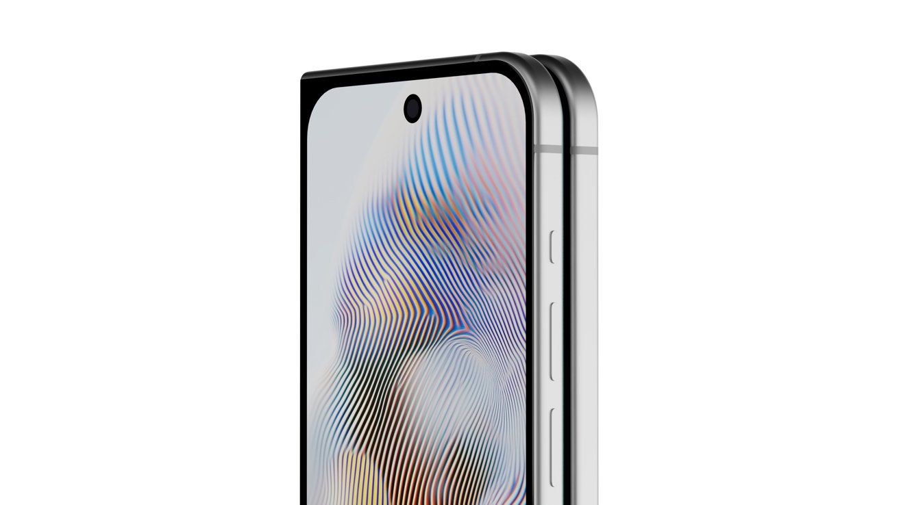 Ảnh concept iPhone màn hình gập.