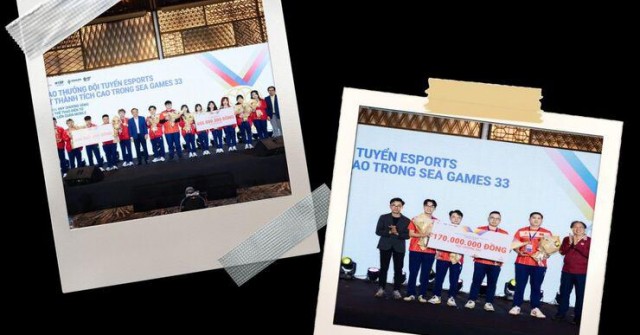Thưởng hơn 1 tỷ đồng đội tuyển Liên Quân Mobile, FC Online tại SEA Games 33