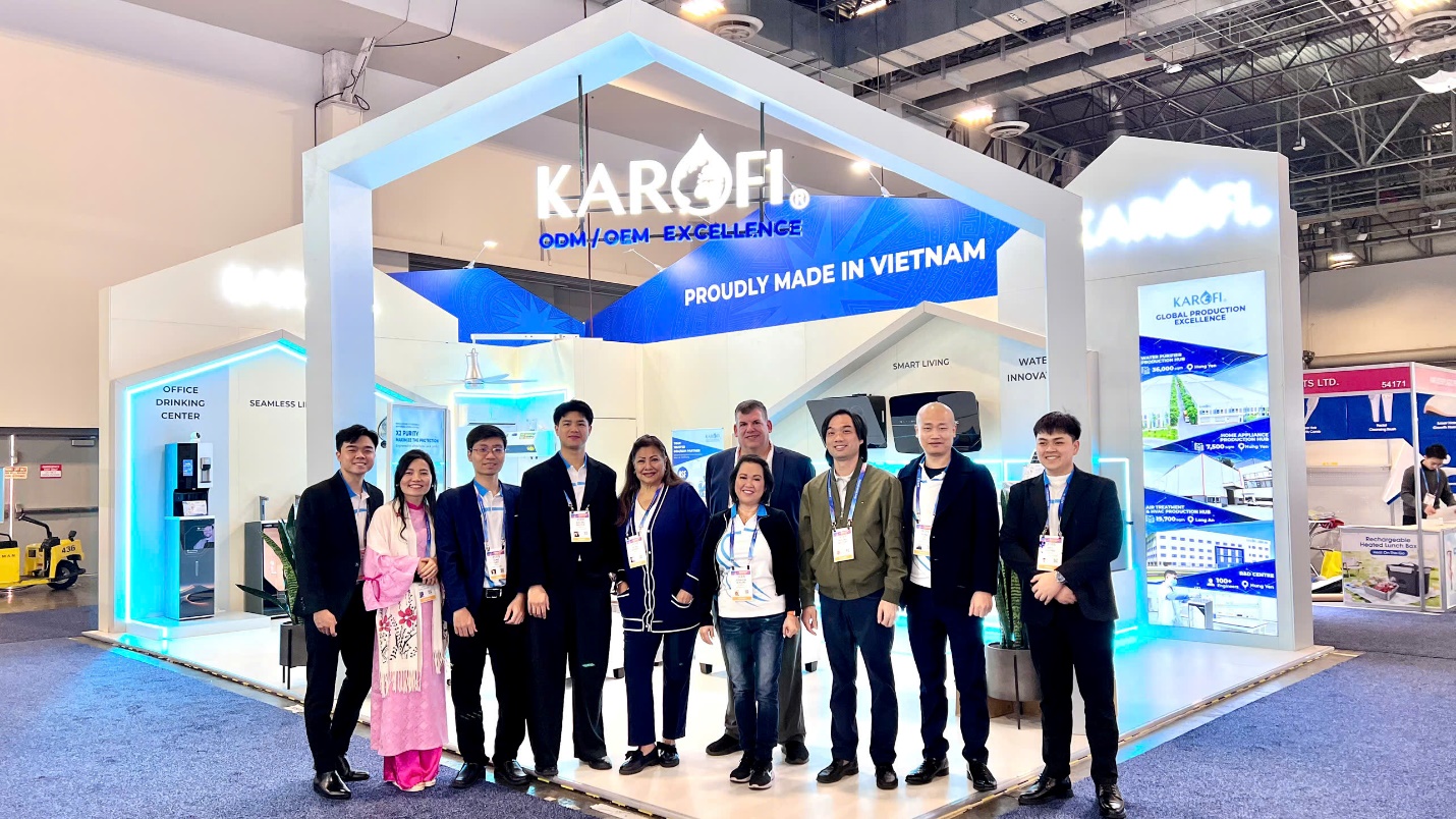 Gian hàng Karofi tại CES 2026