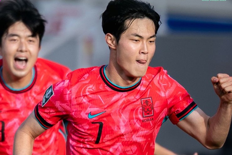 U23 Hàn Quốc chơi rất hay ở hiệp hai