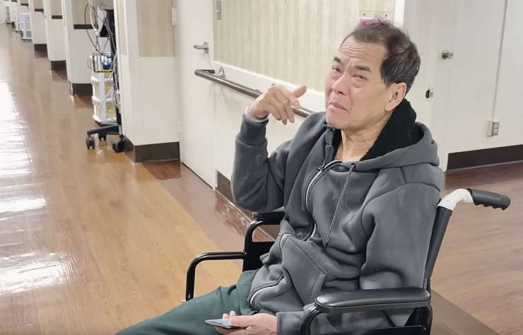 Nghệ sĩ Quang Bình. (Ảnh: YouTube Thúy Nga)