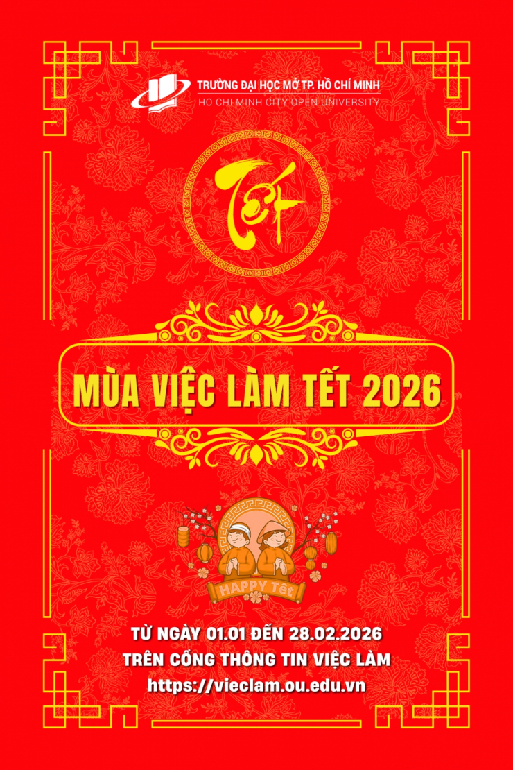 Thông tin việc làm cho sinh viên ở Trường Đại học Mở TP.HCM