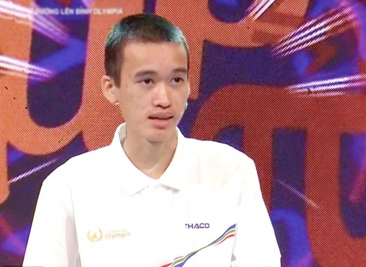 Hoàng Anh Minh là thí sinh trận tuần 3 tháng 3 quý I Đường lên đỉnh Olympia.