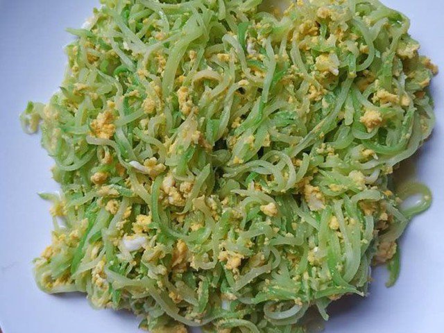 Su su xào trứng là một trong những món ngon từ từ su mà bạn không nên bỏ qua.