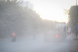Ô nhiễm không khí lên ngưỡng tím, mở rộng ra Bắc Ninh, Phú Thọ