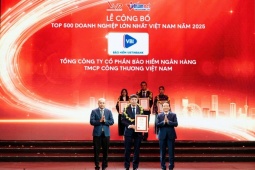 Bảo hiểm VietinBank tăng trưởng bền vững trong Top 500 doanh nghiệp lớn nhất Việt Nam