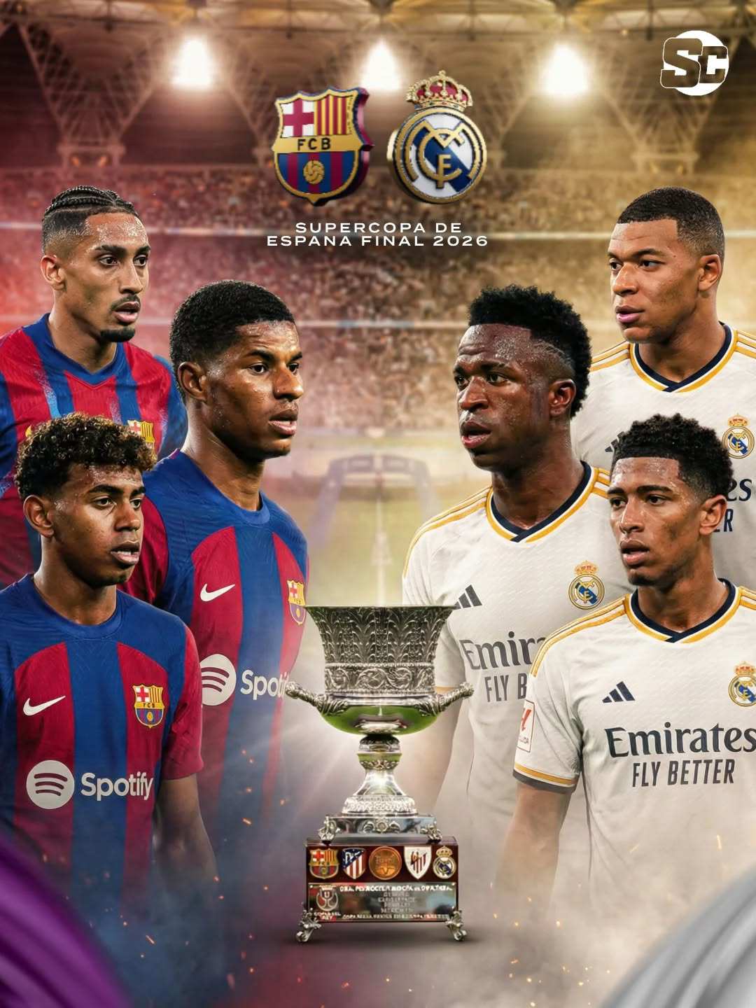 Đây sẽ là cuộc đại chiến của những ngôi sao bóng đá đương đại