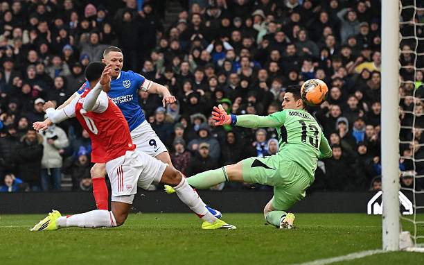Trực tiếp bóng đá Portsmouth - Arsenal: Eze suýt lập công (FA Cup) (Hết giờ) - 1