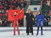 “Cô giáo” Lò Thị Phung vô địch MMA châu Á, knock-out đối thủ chưa đầy 1 phút