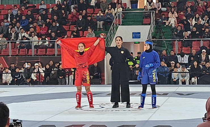 Lò Thị Phung vô địch châu Á ấn tượng