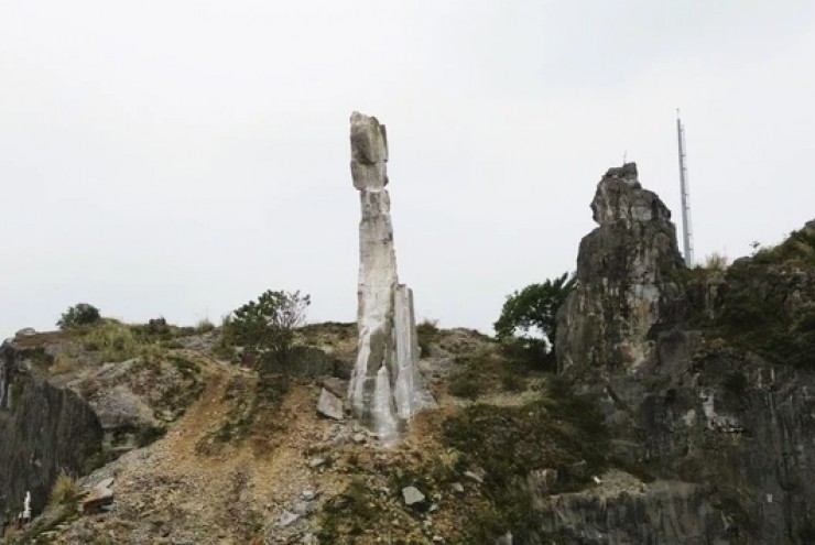 Diện mạo Hòn Vọng Phu sau khi được đầu tư 17 tỉ đồng chống đổ sập