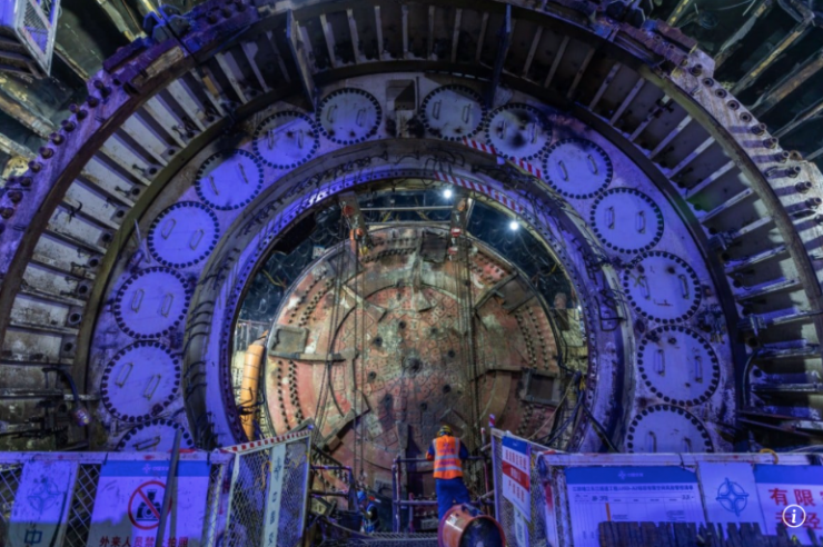 Sự cố với máy khoan hầm đe doạ dự án trọng điểm của Trung Quốc. (Ảnh: SCMP)