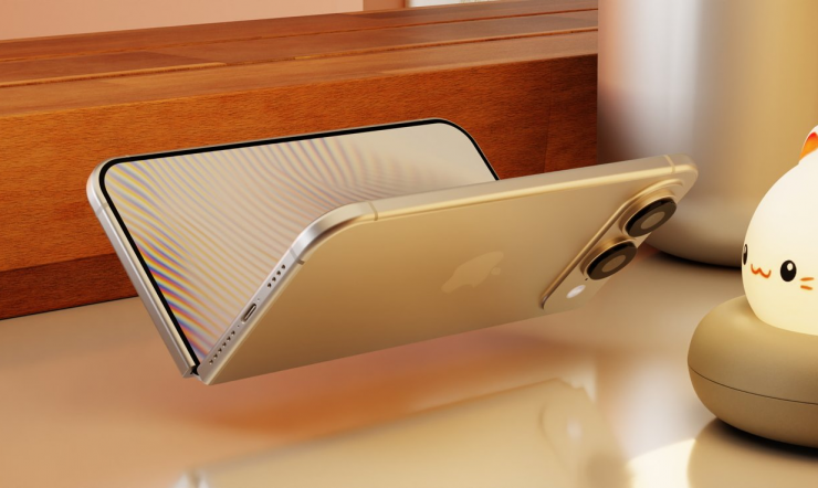 Một concept iPhone Fold – mẫu iPhone gập đầu tiên được đồn đoán sẽ ra mắt vào mùa thu năm 2026. Ảnh: AppleInsider