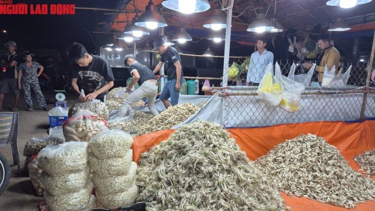 Một vựa bán thêm sản phẩm kiệu sơ chế