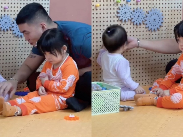 Xem clip con gái 3 tuổi dỗi bố, dân mạng cảm thán: 'Đàn ông tuổi nào cũng khổ'