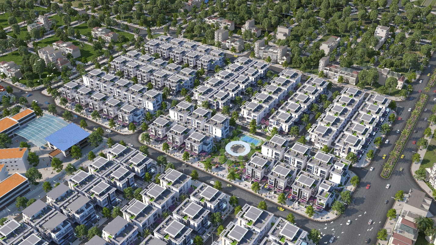 Dự án An Quý Villa thuộc Khu đô thị mới Dương Nội