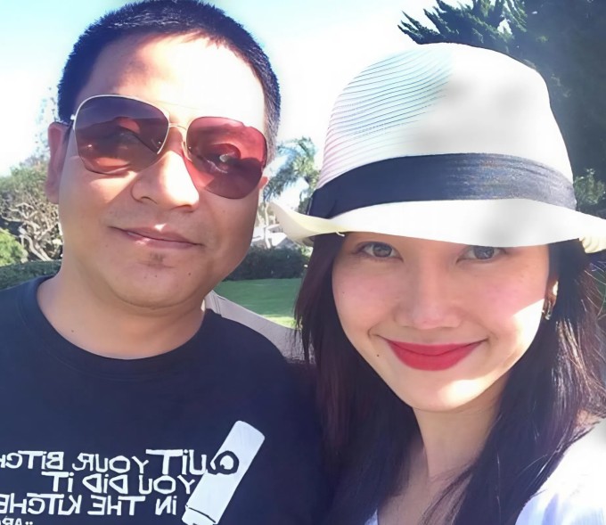 Vợ chồng Kim Hiền thuở còn mặn nồng.