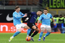 Video bóng đá Inter Milan - Napoli: Cú đúp McTominay, rượt đuổi kịch tính (Serie A)