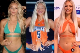 Nàng thơ bóng chuyền tóc vàng quyến rũ, khoe ảnh bikini khiến fan khó rời mắt