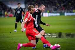 Video bóng đá Bayern Munich - Wolfsburg: Siêu phẩm Harry Kane, "cơn mưa" 9 bàn (Bundesliga)