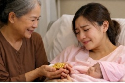 Ngày tôi sinh, chiếc túi vải mẹ chồng trao ngay ở bệnh viện khiến tôi bật khóc