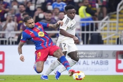 Video bóng đá Barcelona - Real Madrid: Siêu kinh điển điên rồ, đăng quang nghẹt thở (CK Siêu cúp Tây Ban Nha)