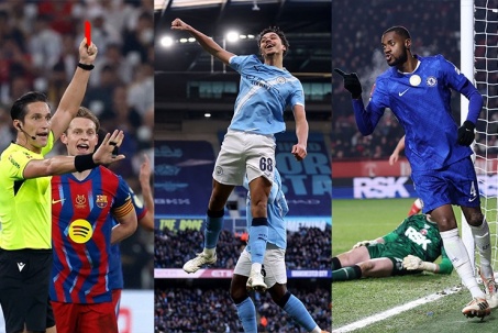 Siêu kinh điển Barca – Real hóa “điên loạn”, Chelsea – Man City sút như chưa bao giờ được sút