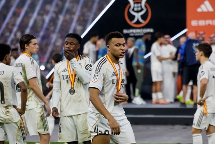 Mbappe gây bức xúc ở chung kết Siêu cúp Tây Ban Nha