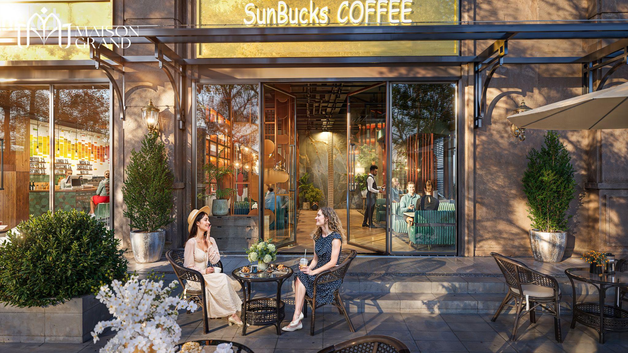 Shophouse Maison Grand phù hợp với nhiều loại kinh doanh khác nhau