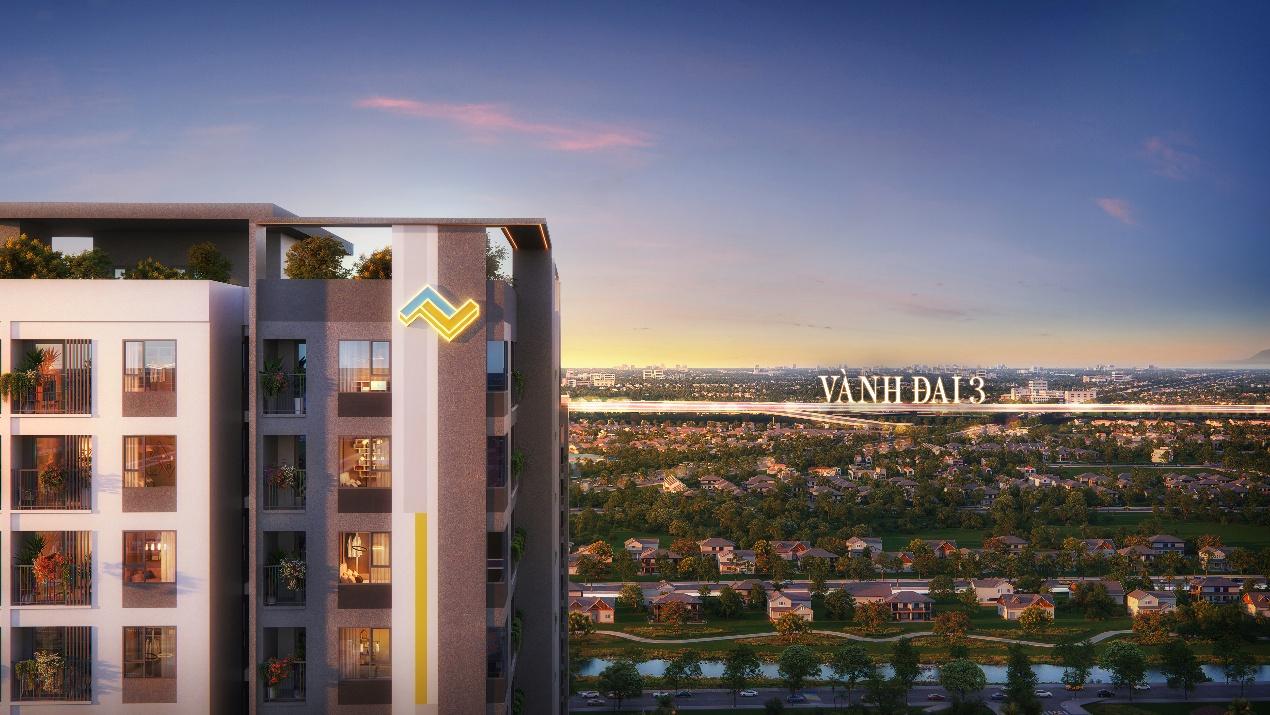 Từ The Win City, chỉ 5 phút tiếp cận nút giao Vành đai 3, gia tăng lợi thế kết nối vùng.