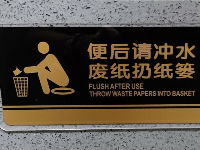 Khách Việt bất ngờ vì nhà vệ sinh 'ngồi xổm' ở Trung Quốc