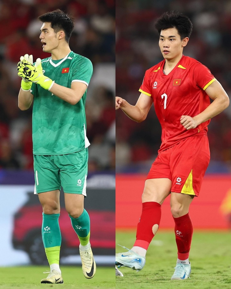 Hình ảnh của Trung Kiên và Đình Bắc trên trang FIFA World Cup