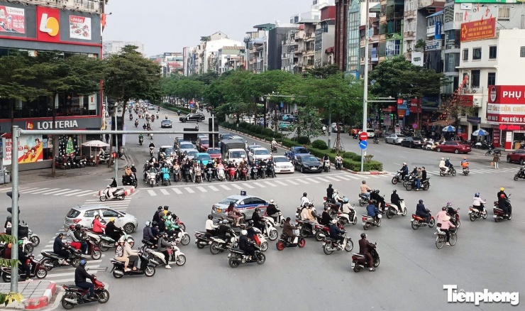 Hệ thống camera AI được lắp đặt tại nhiều tuyến đường ở Thủ đô.