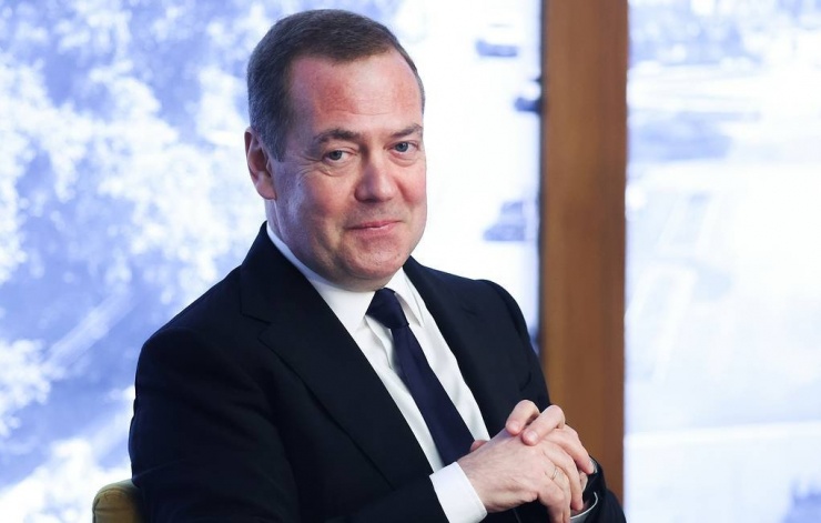 Phó chủ tịch Hội đồng An ninh Nga Dmitry Medvedev. Ảnh: TASS