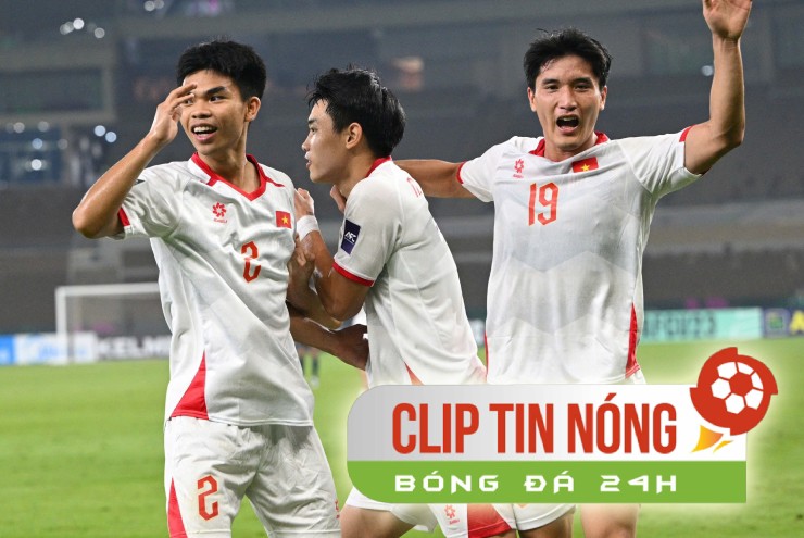 U23 Việt Nam toàn thắng vòng bảng U23 châu Á, lập hàng loạt chiến tích lịch sử (Clip tin nóng)