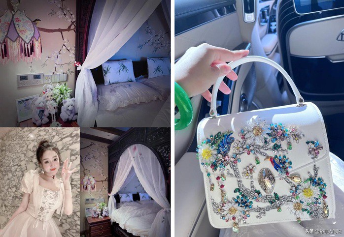 Người được cho là vợ của Chen Zhi thường xuyên khoe cuộc sống xa hoa. Ảnh: kknews