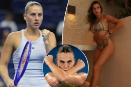 Sabalenka thổi bùng "lửa hận thù" với mỹ nhân tennis Kostyuk, bị đối thủ ví như "đàn ông"