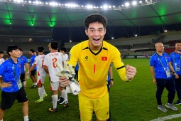 AFC vinh danh Đình Bắc hay nhất trận, "người nhện" Trung Kiên điểm cao nhất U23 Việt Nam