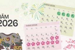Các ngày nghỉ lễ Tết năm 2026