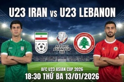 Trực tiếp bóng đá U23 Iran - U23 Lebanon: Chiến đấu vì tấm vé cuối (U23 châu Á)