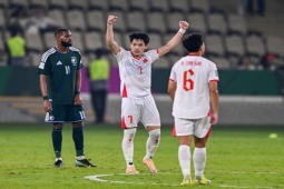 Video bóng đá U23 Saudi Arabia - U23 Việt Nam: Siêu phẩm Đình Bắc, chiến quả ngạo nghễ (U23 châu Á)
